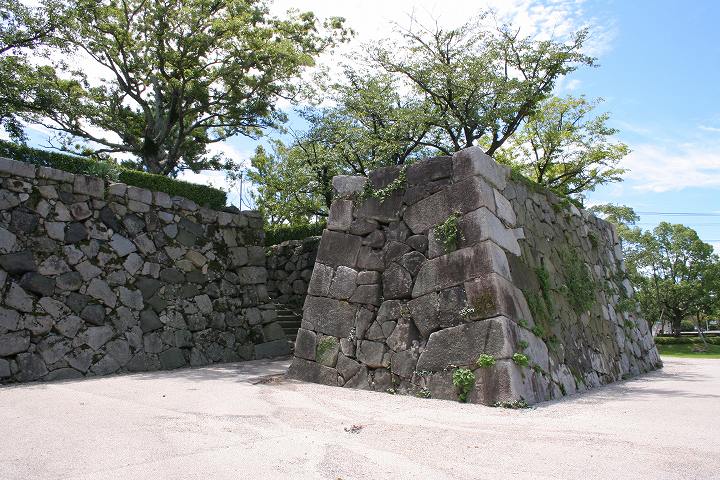 佐賀城 石垣