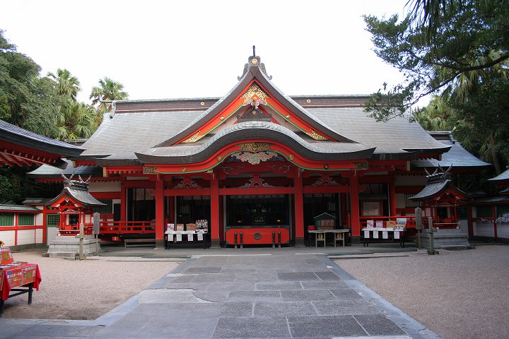 青島神社 拝殿