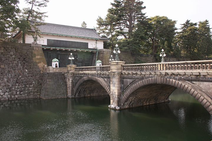 江戸城 二重橋 西の丸大手門