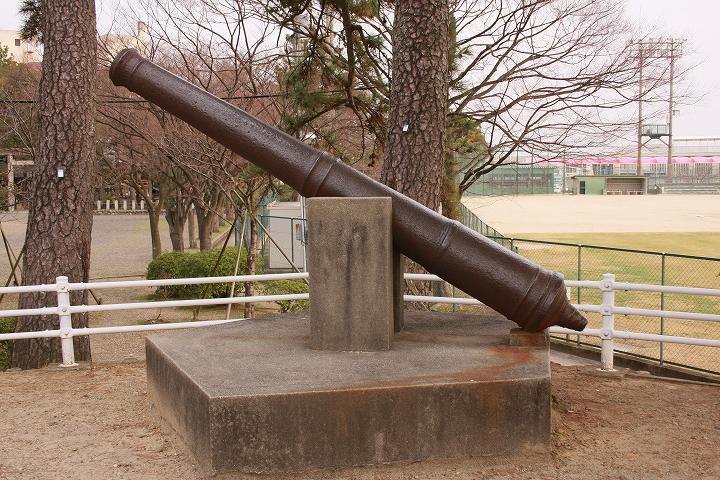 桑名城 大砲