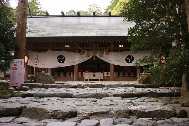 椿大神社 拝殿