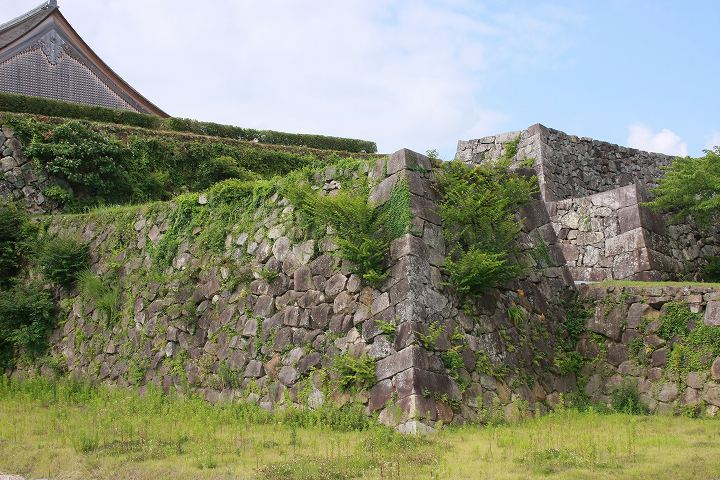 篠山城 二の丸表門 石垣