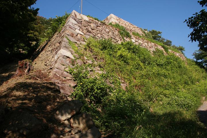 鳥取城 二の丸 石垣