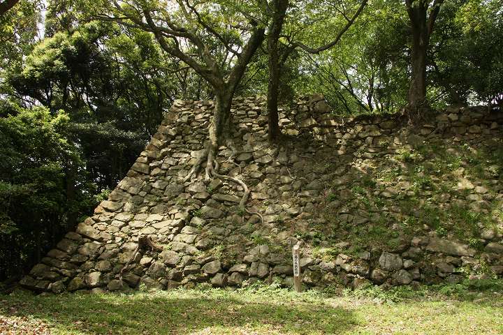 洲本城 南の丸隅櫓 石垣