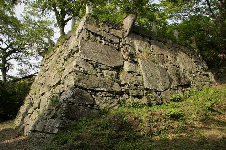 徳島城 帳櫓 石垣