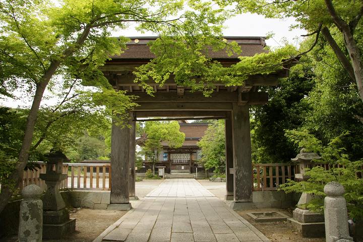 中山神社 神門