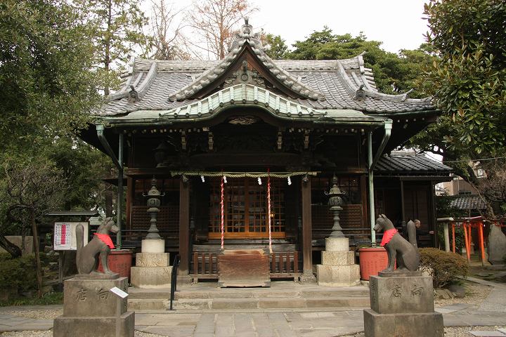 三囲神社 拝殿