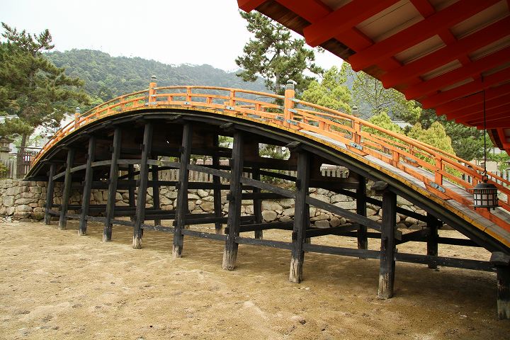 厳島神社 反橋