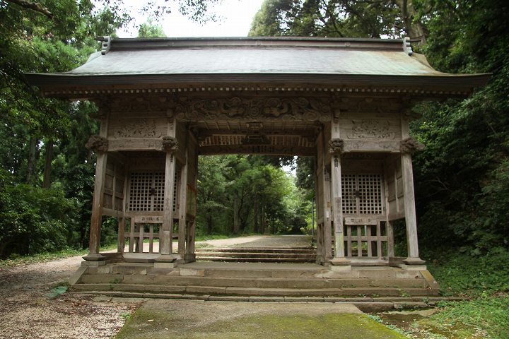 倭文神社 神門