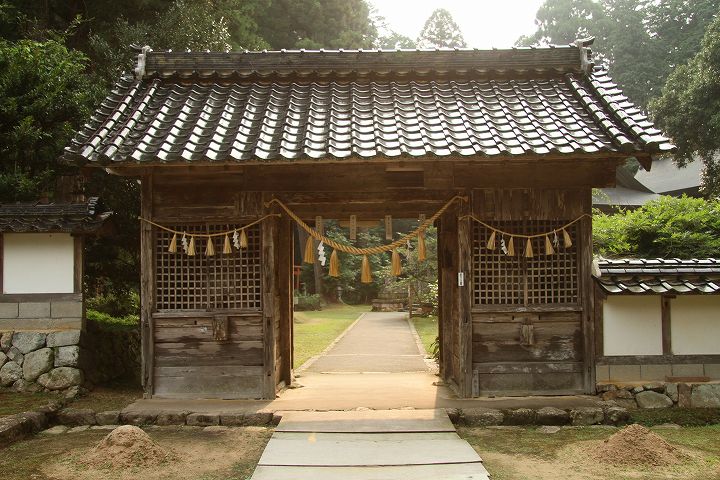 粟鹿神社 神門