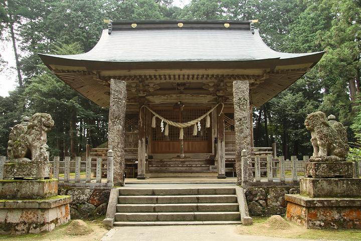 粟鹿神社 拝殿