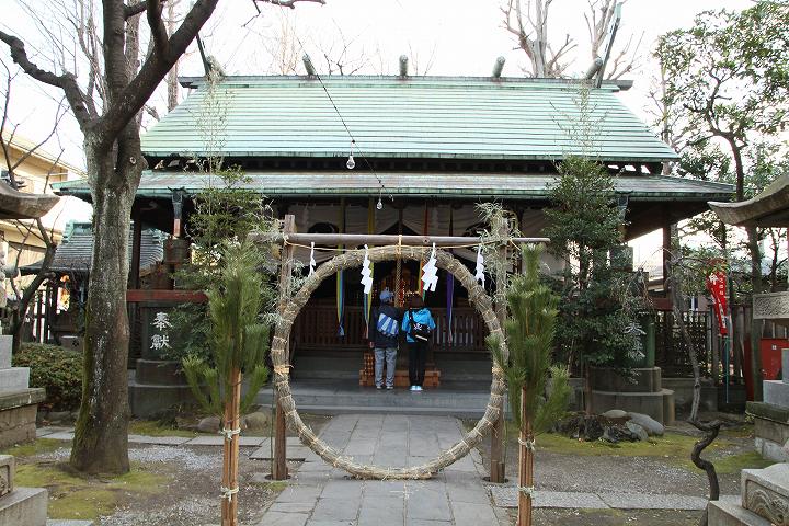 仲町氷川神社 拝殿