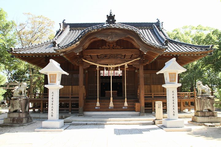 赤嵜神社 拝殿