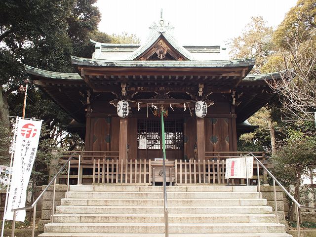 小山八幡神社 拝殿