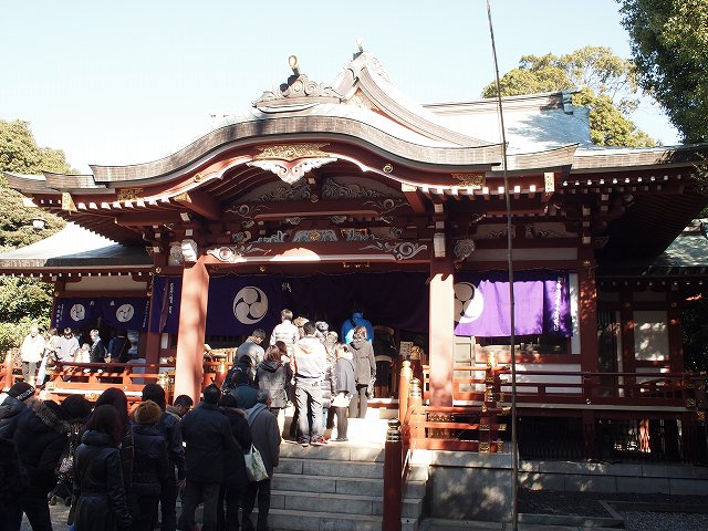 武蔵野八幡宮 拝殿