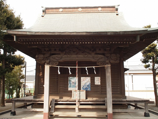 柄沢神社 拝殿