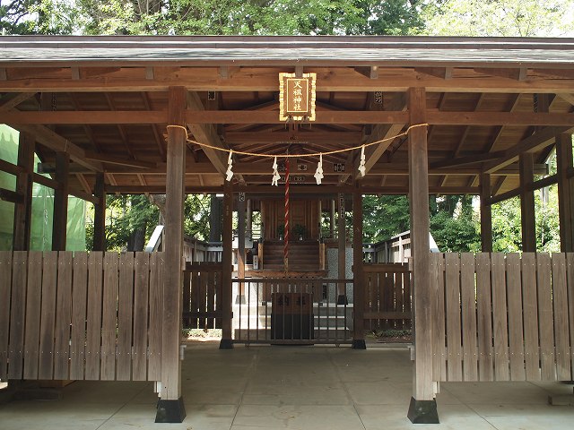 天祖神社 拝殿